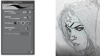 01 Clip Studio G Pen Demo by ASiri