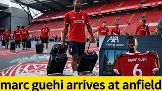 ANFIELD ERUPTS! MARC GUEHI ARRIVES TO SIGN FOR LIVERPOOL IN SHOCKING BREAKING MOVE