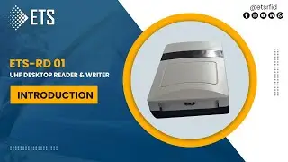 ETS-RD 01 | UHF Desktop RFID Reader & Writer for Tag Registration | Eco Track Systems
