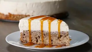 Banana Bread Bottom Cheesecake