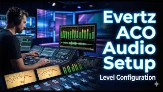 Evertz ACO Audio Level Configuration | Broadcast Audio Setup | Step-by-Step Guide