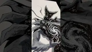 Drawing Cosmic Garou 😈#garou #opm #viralvideo #shorts #art #drawinganime #saitama  #anime