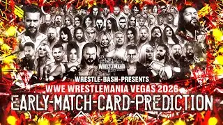 Предварительные прогнозы на матчи WWE WrestleMania 42