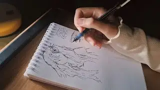 Short Drawing Session 🌸 | Lofi Background Music (づ˶&bull;༝&bull;˶)づ♡