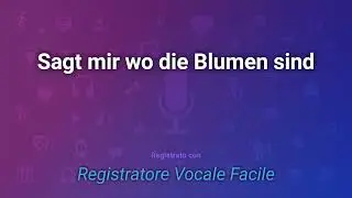 Long Version.  Tenta tanto. Sag mir wo die Blumen sind *
