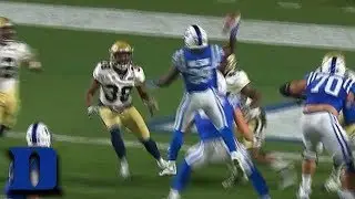 Duke RB Shaun Wilson Throws Jump TD Pass vs. Georgia Tech