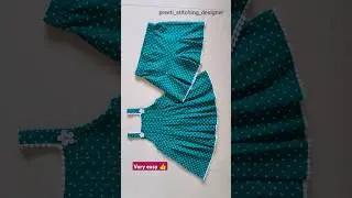 Summer short pant cutting & stitching for baby girl #shortpants #pant #diy #ytshort #trending #viral