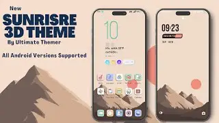 Sunrise 3D Theme For Oppo And Realme|| Multi Lockscreen|| New Theme||