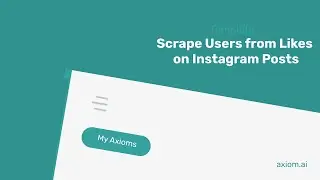 How to scrape users from likes on Instagram posts