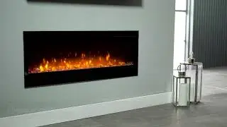 Dimplex Prism Optiflame Built-in Electric Wall Fire Video