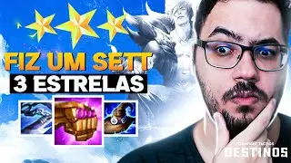 SETT 3 ESTRELAS &Eacute; INCR&Iacute;VEL! - Teamfight Tactics | TFT BR | Set 4