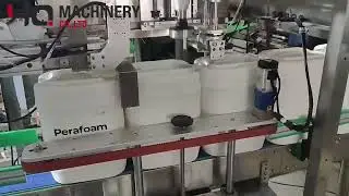 Automatic jerry can pick and place capping machine with position tracking|YQ cap tightener