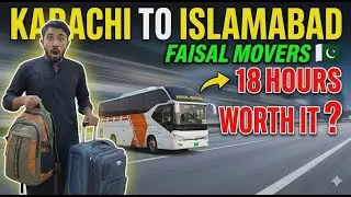 Karachi to Islamabad by Faisal Movers | Luxury Bus Travel Experience Pakistan