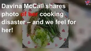 Davina McCall shares photo of her cooking disaster &ndash; and we feel for her!
