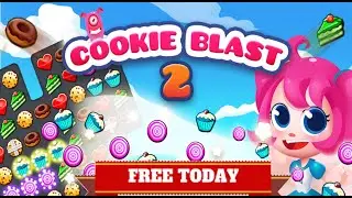 Cookie Blast 2- Level1 Walkthrough (Gameplay) Strategy, Tips and Ticks