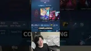 EVEN HOON IS TIRED OF SOLO Q MATCHMAKING  #mobilelegends #mlbb #mobilelegendshighlights