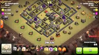 GiHeHo - Giants, Healers, Hogs - Th9 War Attack (3 Star)