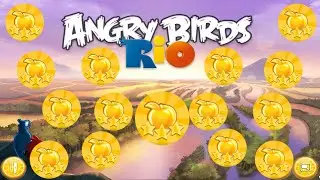 Angry Birds Rio| How to find all 15 hidden golden Apples| Complete| FULL HD