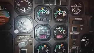 ATR 42-300 ENROUTE COCKPIT DETAILS