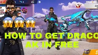 😱😱FREE DRACO AK SKIN REDEEM CODE😱😱