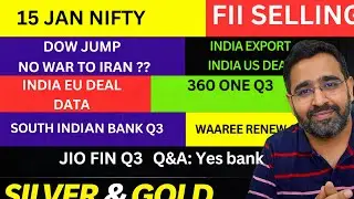LATEST SHARE MARKET NEWS💥15 JAN💥360 ONE NEWS💥JIO NEWS💥MRPL NEWS PART-1&2