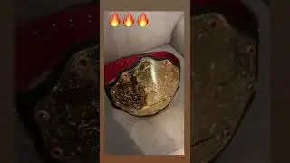 WWE World Heavyweight Championship Retro Replica is too clean🔥