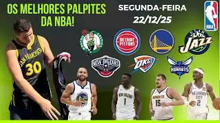 MELHORES PALPITES DO BASQUETE (NBA) DE HOJE 22/12/25