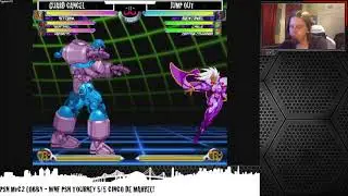 MvC2 Guard Cancel out of Hyper Sentinel Force Tutorial