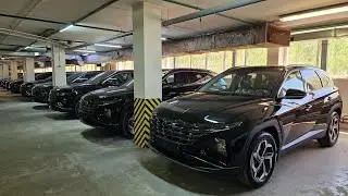 Новое поступление 40 Hyundai Tucson 4WD 2024 года! Новые Хёндай Туссан в наличии в Москве с ПТС!