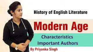 Modern Age | Modern Age in English Literature | Characteristics | Important Writers of Modern Age✍