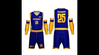 How to replace design into 3d basketball jersey Tutorial