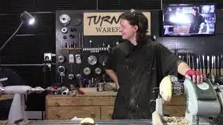 Turning a Live Edge Bowl with Dane Groneman