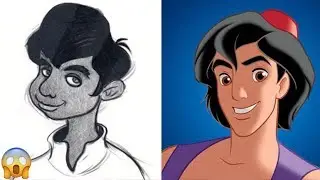 20+ Disney Characters Looked In Their Original Concept Art