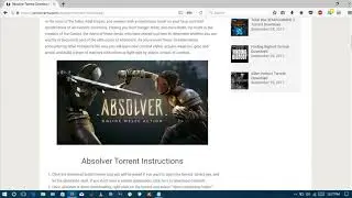 How to download absolver for free  for pc 2017