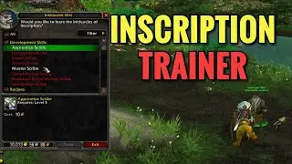 Pandaria Inscription Trainer Location (WoW MOP)