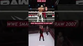 Kane&rsquo;s Chokeslam Evolution WWE 2K25 vs SVR 2007 🔥💀 #Shorts