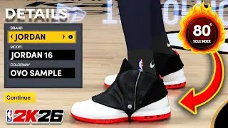 NBA 2K26 Shoe Creator: Air Jordan 16 OVO Sample