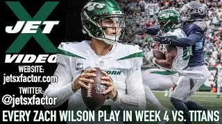 Every Zach Wilson Play From NY Jets' 27-24 OT Win Over Titans