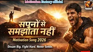 सपनों से समझौता नहीं | sapno se samjhauta nahi   motivital song | मोटिवेशनल सॉन्ग 2026 | Never Give 