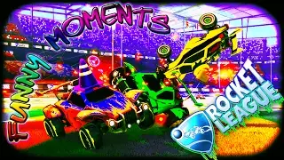 ROCKET LEAGUE FUNNY MOMENTS! (Oh Sheet! video games are taking over his life?)