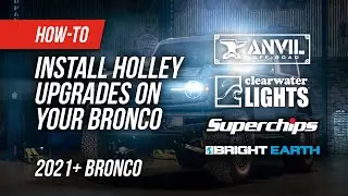 2021+ Bronco Parts: Spare Tire Kit, Lift Kit, LED Lighting, and More