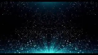 Blue Particles and Textures Background Stock Video Footage