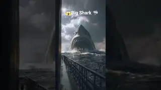 ##big shark in sea 🌊🌊##