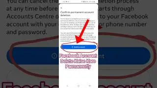 Facebook Account Delete Kaise Kare Parmanently | Facebook Id Delete Kaise Kare Parmanently