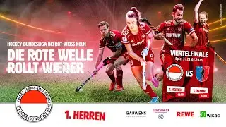 Rot-Weiss Köln - Berliner HC  - 1. Hockey Bundesliga Herren - Viertelfinale