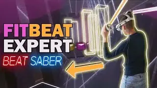 FITBEAT BEAT SABER [expert] - La canzone del fitness - Oculus quest 2 Games Mixed Reality