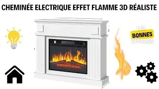 Chemin&eacute;e &eacute;lectrique &agrave; poser YITAHOME : Avis
