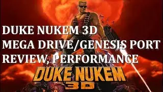 16-bit Duke Nukem 3D Analysis - port for Sega Genesis (Mega Drive) [ENG SUB]