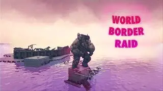 MAP BORDER WATER BASE | Official Small Tribes PvP | Ark Survival Evolved