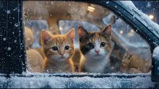 🎅 The Secret Midnight Mission! Making the Ultimate Handmade Gifts for Kittens 🧸🔨 #CatFamily